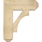Ekena Millwork Westlake Craftsman Rough Sawn Bracket w/ Offset Brace, Douglas Fir, 8"W x 22"D x 26"H BKT0806X22X26WTL04RDF - alternate 2